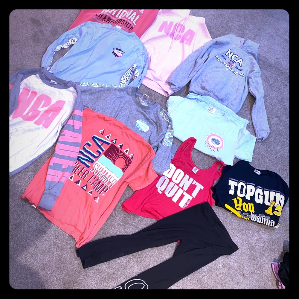NCA (national cheerleaders association) gear!!!!